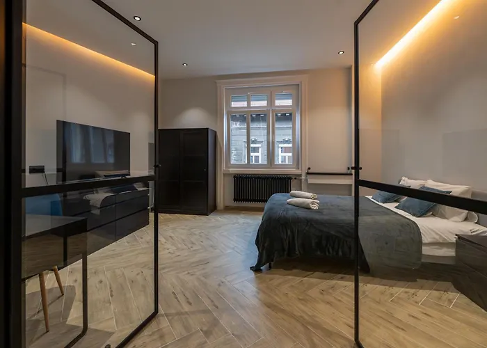Citycenter Luxe Lägenhet Budapest